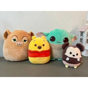 Set of Disney squishmallows.